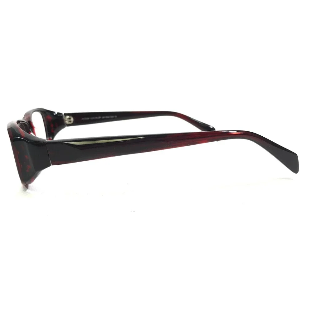 Iyoko-Inyake Eyeglasses Frames IY 251 Col.8 Red Rectangular Full Rim 53-16-140